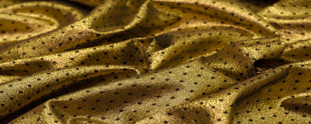 Brocade is golden in color. into a little polka. Brocade is a class of ornate shuttle fabrics, often...