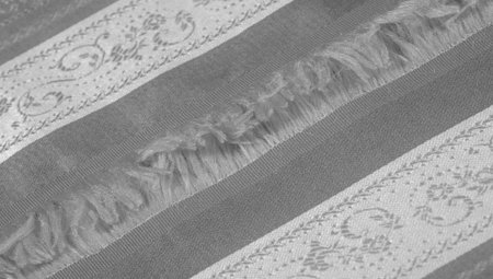 Black and white silk fabric. abstract texture of black and white silk background closeup Texture,...