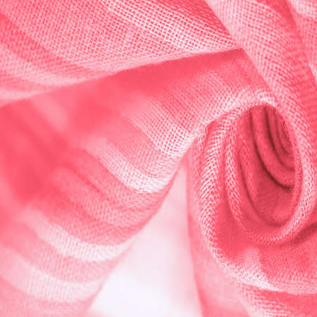 Texture, background, pattern, red raspberry stripes, cotton fabric, Mapudungun pontro poncho, blanket, woolen fabric - these are outerwear designed to keep the body warm.の写真素材