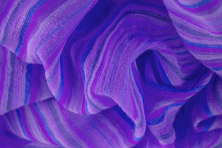 Blue Fabric, Material Textile, Art background, Stripes wallpaper, photo template, Blue line, Stripes...