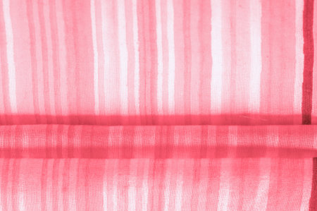 Texture, background, pattern, red raspberry stripes, cotton fabric, Mapudungun pontro poncho, blanket, woolen fabric - these are outerwear designed to keep the body warm.の写真素材