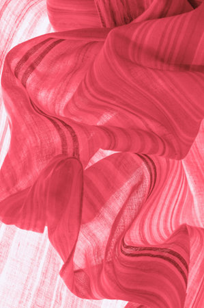 Texture, background, pattern, red raspberry stripes, cotton fabric, Mapudungun pontro poncho,...