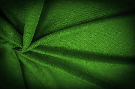 Texture. Background. Background. Green field of fabric. fabric, tissue, textile, cloth, web, materialの写真素材