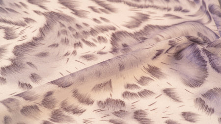 silk fabric in African style brown. For designer, texture pattern, background collection.