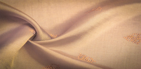 silk fabric, color brown, delicate pattern, pattern in the form of a combination of lines, shadows....