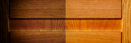 Solid oak and ash, varnished or varnished. Oak and ash boards. Beautiful lacquered panels. Wood texture with natural patterns. Very high resolution photo. Texture Background Patternの写真素材