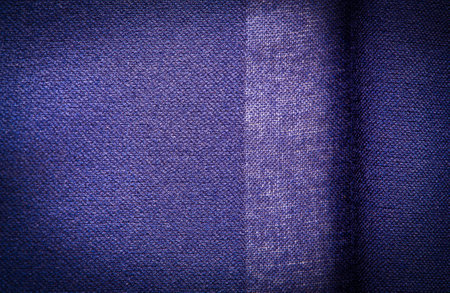 Silk fabric with blue stripes. Abstract silk tones in sapphire tones. Vintage pattern on the fabric. Background texture, decorative ornamentの写真素材