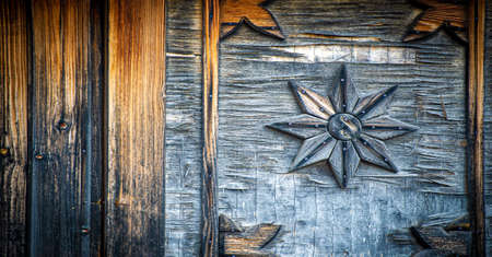 Dry texture of old wood. High resolution backgrounds and patterns. Weathered wood.の写真素材