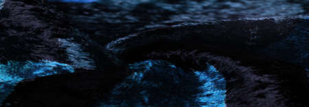 blue velvet fabric, dense fabric of silk, cotton or nylon with a thick short pile on one side. Texture, backgroundの写真素材