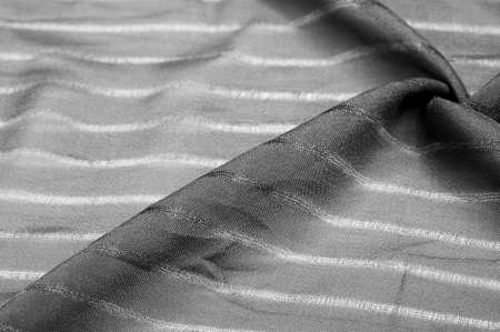 simple gray fabric with lines. The lines formed by the extraction of the thread, Texture, backgroundの写真素材