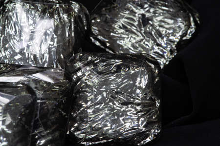 Sew-on rhinestones. Flashes of rhinestone light will add excitement to any style. They also accentuate a casual outfit without changing the casual vibe.の写真素材