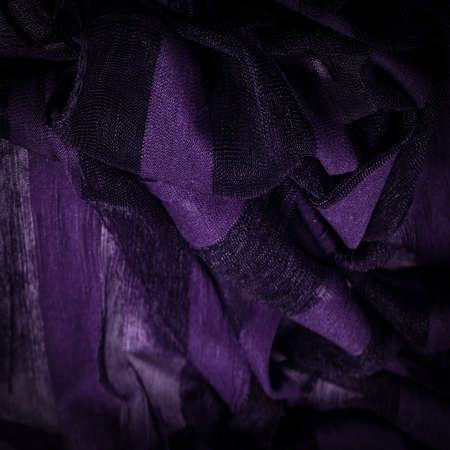 silk fabric of violet color, Soft-touch material is available in a rainbow of colors to combine with the latest developments of your projects.Texture, background, design, light transparentの写真素材