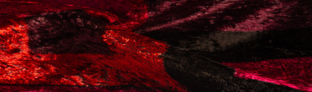 red yellow brown velvet fabric, dense fabric of silk, cotton or nylon with a thick short pile on one side. Texture, background, designの写真素材