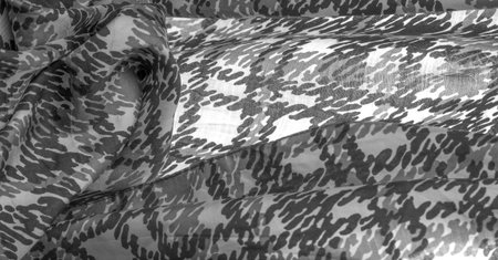 black and white silk fabric, abstraction, copyright print, military camouflage fleece fabric, your...