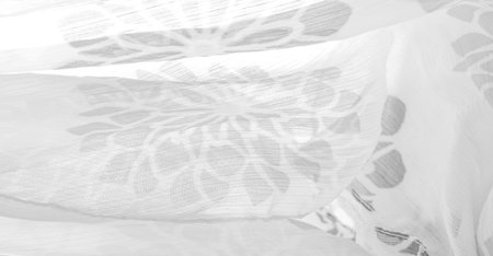 white floral. A foulard is a lightweight fabric, either twill or plain-woven, made of silk or a mix...