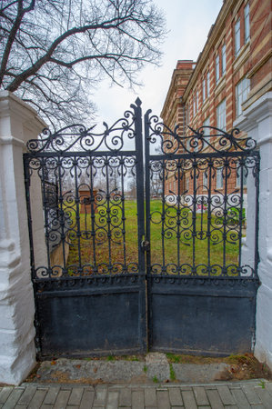 City landscape, Autumn photography, Ancient urban architecture, Elabuga One of the oldest settlements in Tatarstan with a thousand-year history. Russia 10,10,2019のeditorial素材