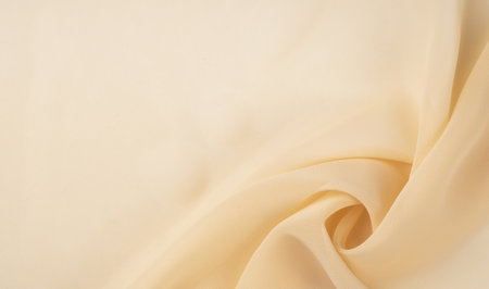 Smooth elegant golden silk or satin luxury cloth texture can be used as wedding background. Luxurious Christmas background or New Year background design. In Sepia toned. Retro styleの写真素材