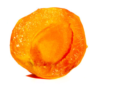 Apricot. Many people have special memories of the smell and taste of sweet ripe apricots on a hot summer day. Maybe they were visiting their grandmother or nibbling fruit over the neighbors fence.の写真素材