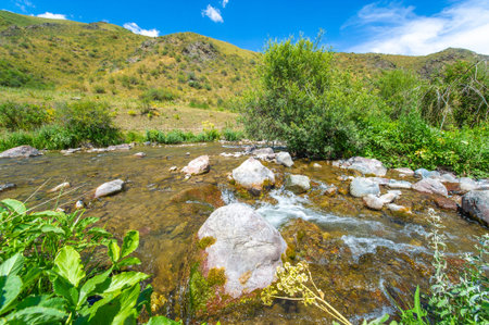 Experience the serenity of nature's beauty. Discover the harmonious balance of water and rocks....