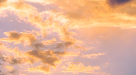 Clouds dawn sunset romance. Very gentle romantic pink clouds in the sky of dawn gentle mood of the...