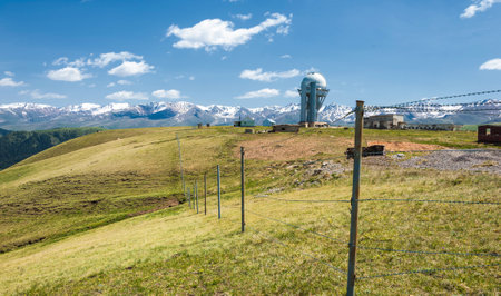 Summer in the mountains.の写真素材