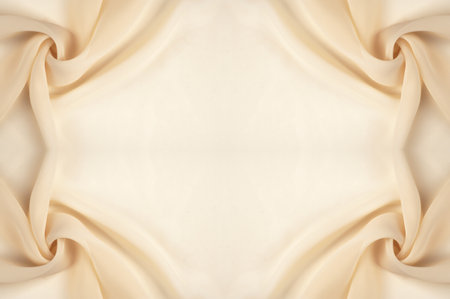 Background pattern texture - beige silk. It's sweet, romantic. Customize your design to suit your needs, which may require extra structure and modesty depending on its application.の写真素材
