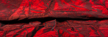 Red fabric. Rich texture, nice rough hand combined with its own visual graininess. A fresh yet...