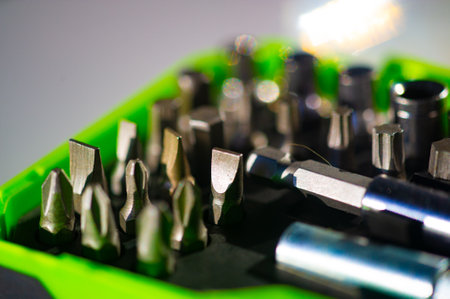 a variety of wrenches and screwdrivers for any work Durable and high quality materials ensure a long service life Ergonomic design for comfortable grip and ease of use Convenient storage case includedの写真素材