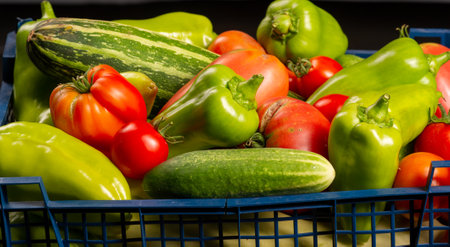 Explore the beauty of vegetables up close See nature's gifts in a whole new way Capture stunning images and appreciate the complexity of vegetablesの写真素材