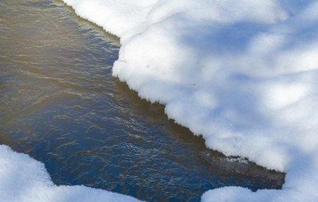 The river freezes in winter. My favorite part of winter with our local river is how the mist rolls...