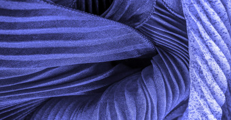 tissue, textile, cloth, fabric, web, texture, blue sapphire corrugation fabric, undulation ripple...