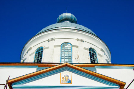Celebrating Easter in the Orthodox Church Traditions include fasting and attending church services. Symbolizes new life.renewal.and hope. Celebrated with special hymns, prayers, and rituals.の写真素材