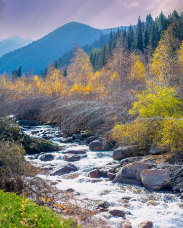 Enjoy the stunning natural beauty of the Tien Shan Mountains. Enjoy the harmonious combination of...