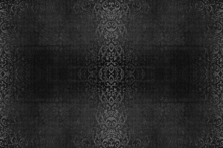 Seamless texture. black color. Made from high quality polyester and silk satin, this satin will embody your inner spirit. It is an elegant fabric with a more attractive appearance.の写真素材