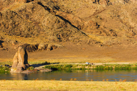 Feel the soothing sound of water flowing over the stones. Watch for wild animals gathering on the...