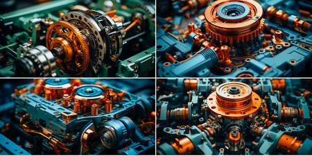 Robust metal gearbox for reliable operation. Increases engine power and efficiency. Increases the service life of the car engine. Smooth operation with reduced noise and vibration.の素材