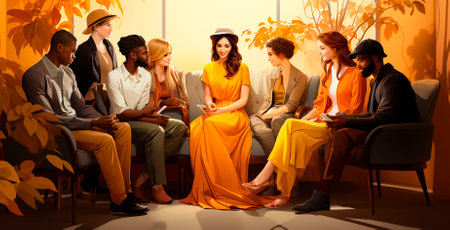 A platform for group collaboration and discussion. Share ideas, feedback and thoughts in real time. Organize virtual meetings with ease. Increase productivity and engagement among team members.の素材