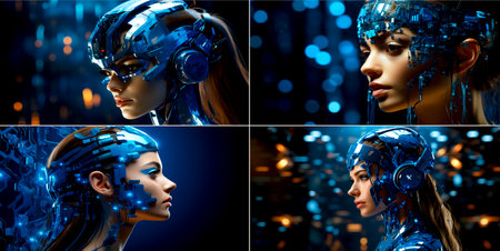 AI-powered personal assistant to improve productivity and organization. Uses machine learning algorithms to improve efficiency. Integrates with various devices and platformsの素材