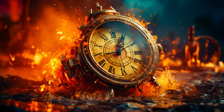 Unique and eye catching design The flame effect creates a dramatic visual impact Hyper Realistic details make it an impressive art piece Available in different sizes to suit any spaceの素材