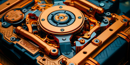 Experience the power and complexity of our engines. Take a closer look at the heart of our cars. Feel the adrenaline as you watch a symphony of moving parts. Unleash the monster in our cars.の素材