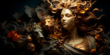 Immerse yourself in the rich history of allegory in Greek culture and literature. Understand how allegory enhances a narrative by adding layers of meaning. Discover hidden symbolismの素材