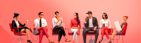 Virtual meeting platform for remote teams. Easily communicate with colleagues and clients using video calls. Share screens, documents, and collaborate in real time.の素材