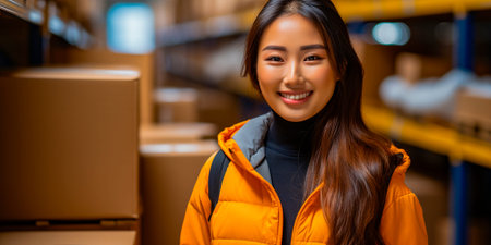 Optimize your inventory management and delivery operations. Increase the efficiency of warehouse processes. Maximize space utilization with organized shelves. Improve your logistics operationsの素材