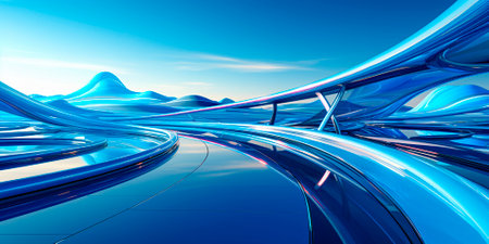 Clean and modern aesthetic design. Perfect for futuristic or tech projects. Simple yet effective visual presentation. Perfect for minimalist design themes.の素材