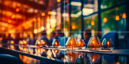 Ideal background for coffee shop or cafe advertising materials. Adds coziness and hospitality to any design. Creates a sense of bustle in restaurant-themed graphics.の素材