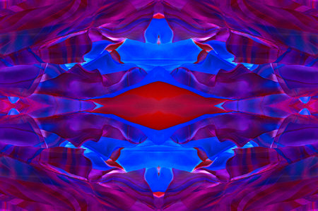 seamless kaleidoscope, pink silk. Silk crepe satin is a medium weight fabric with a shiny front....