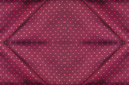 Seamless texture. Fabric with a metallic sheen in small polka dots. Red burgundy. Inspires you to go...
