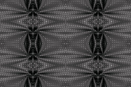seamless. Fabric with a metallic sheen in small polka dots. black. Add a somber seriousness to your...
