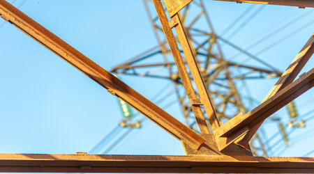 Industrial landscapes - Industrial heritage is composed of a set of heritage elements that create unique and inimitable landscapes where the footprint of industry is part of the geographic spaceの写真素材