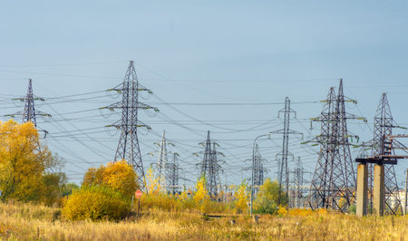 Industrial landscape. Images of post-industrial landscapes and the environment. Artistic ideas about...